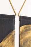 Modern tapestry brush stroke detail